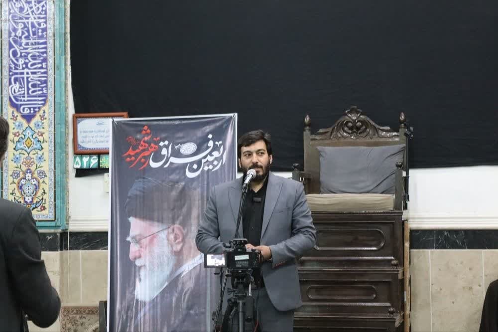 دفتر نمایندگی ولی فقیه در جمهوری آذربایجان  چهلمین روز شهادت را  در قم گرامی داشت