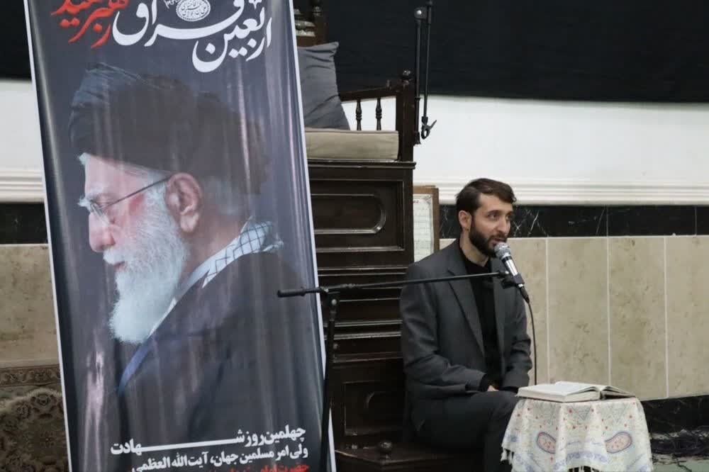 دفتر نمایندگی ولی فقیه در جمهوری آذربایجان چهلمین روز شهادت را در قم گرامی داشت