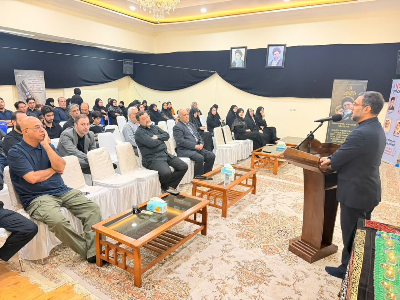 مراسم بزرگداشت اربعین رهبر شهید در پایتخت اندونزی برگزار شد
