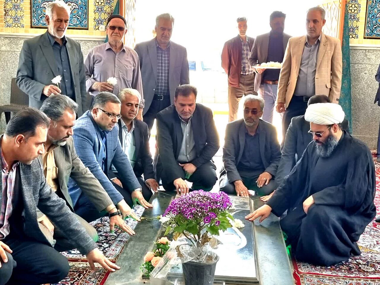 پویش کاشت نهال «امید» در بخش قمصر برگزار شد+تصاویر