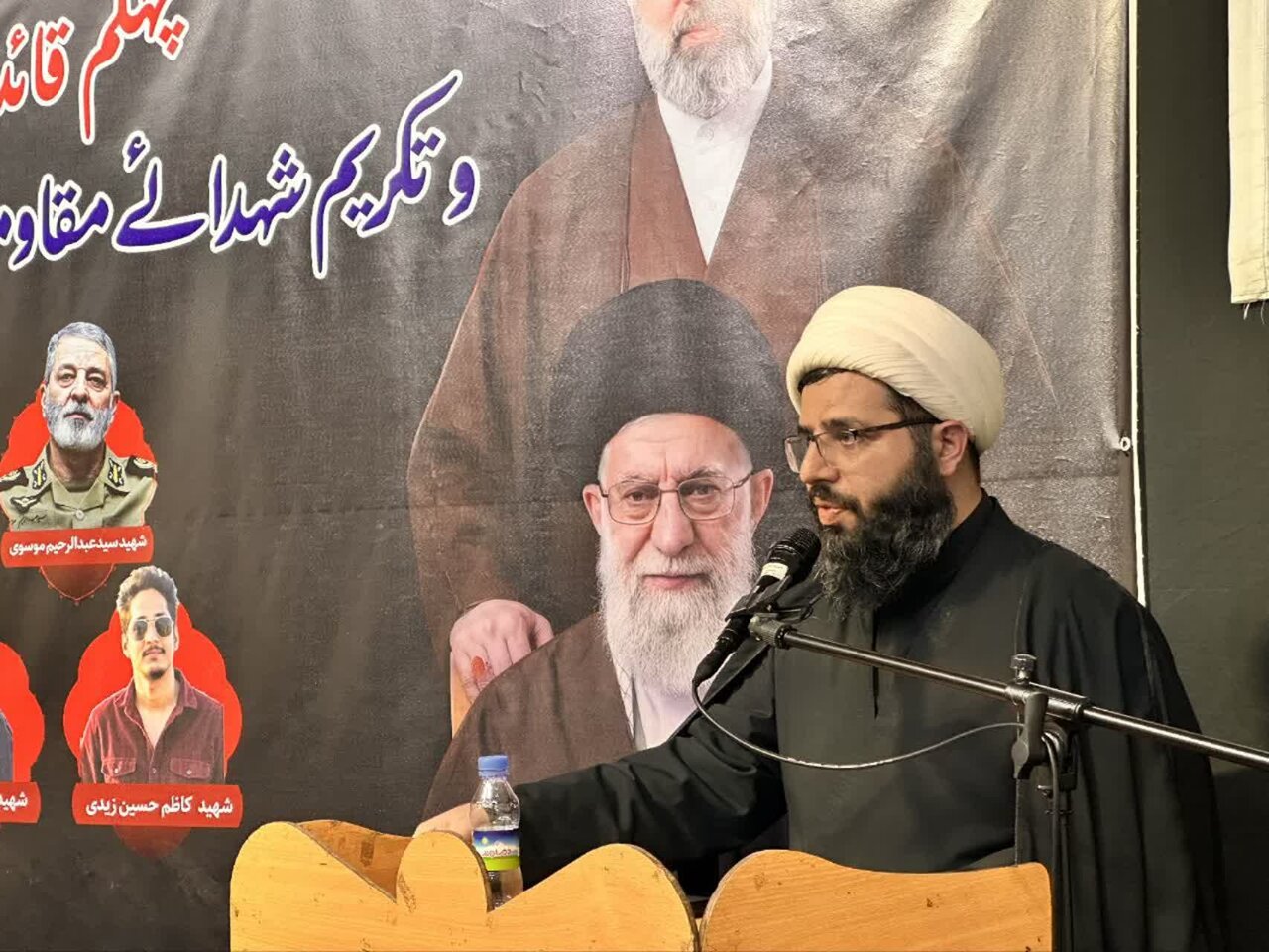 تصاویر/جامعہ روحانیت بلتستان مشہد کے تحت رہبرِ انقلابِ اسلامی شہید امام خامنہ ای کے چہلم کی مناسبت سے عظیم الشان کانفرنس