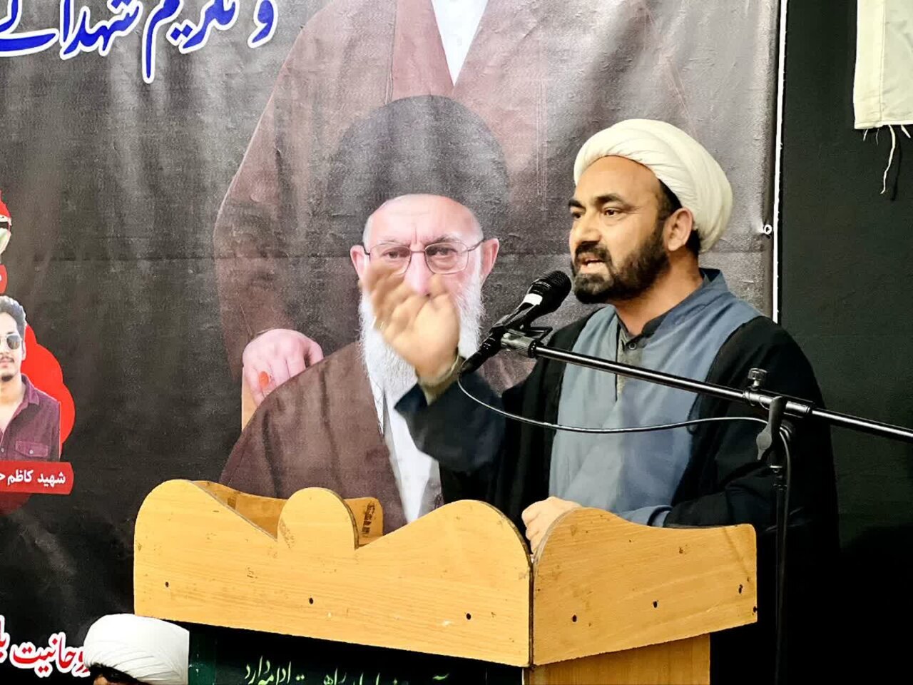 تصاویر/جامعہ روحانیت بلتستان مشہد کے تحت رہبرِ انقلابِ اسلامی شہید امام خامنہ ای کے چہلم کی مناسبت سے عظیم الشان کانفرنس