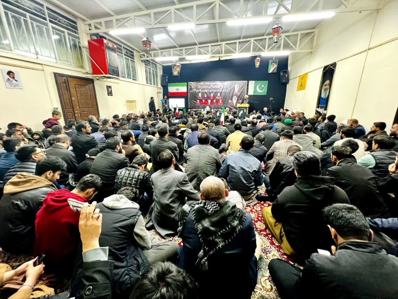 تصاویر/جامعہ روحانیت بلتستان مشہد کے تحت رہبرِ انقلابِ اسلامی شہید امام خامنہ ای کے چہلم کی مناسبت سے عظیم الشان کانفرنس