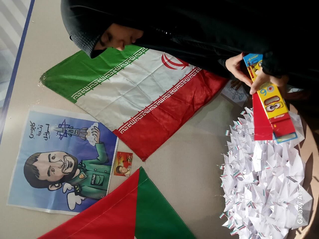 تصاویر/ فعالیت مدرسه علمیه ریحانه‌النبی(س) رفسنجان در اربعین رهبر شهید