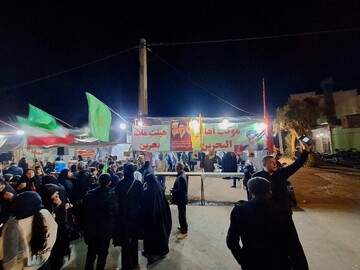 برپایی موکب بحرینی‌ها در قم جلوه‌ تماشایی همدلی و یکی بودن