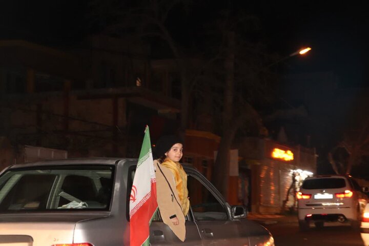 تصاویر/ استمرار حرکت خودرویی در ارومیه در حمایت از نظام اسلامی