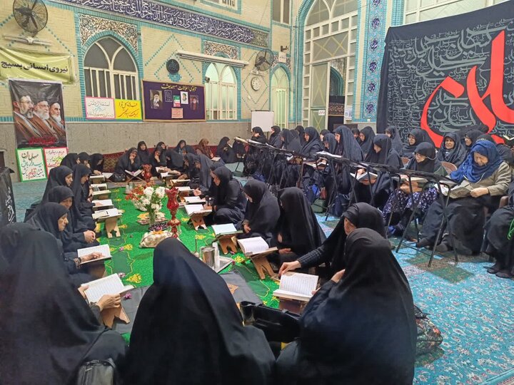 تصاویر/ اربعین شهادت قائد امت و فرماندهان دلاور جنگ رمضان در «مسجد بعثت»