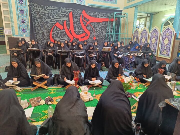 تصاویر/ اربعین شهادت قائد امت و فرماندهان دلاور جنگ رمضان در «مسجد بعثت»