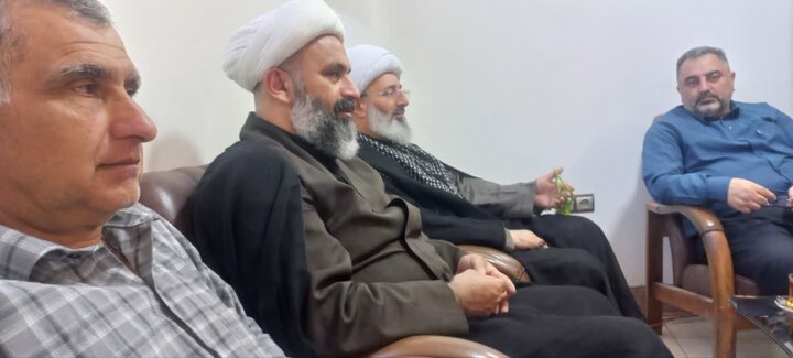 حضور امام جمعه دابودشت و دشت سر در بخشداری
