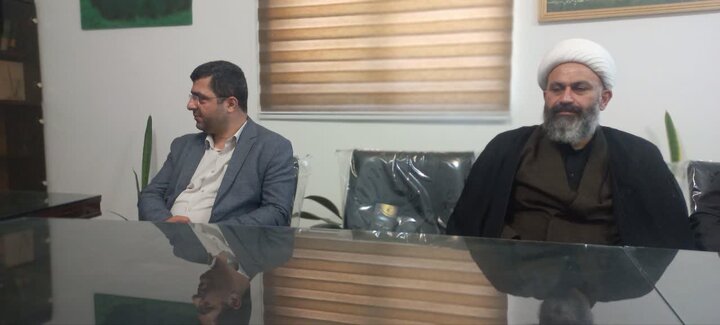 حضور امام جمعه دابودشت و دشت سر در بخشداری
