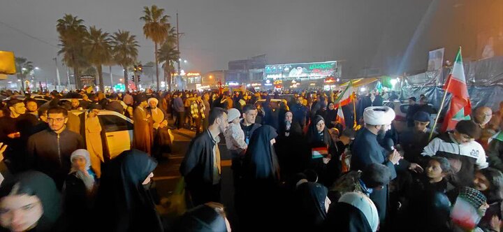 تصاویر / ادامه خدمت رسانی موکب شهدای روحانی در تجمعات شبانه شهرستان آمل