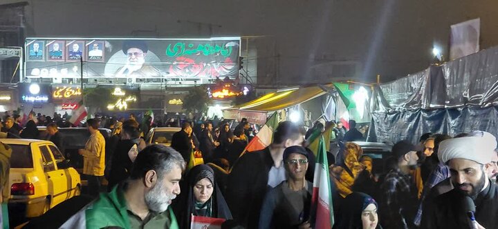 تصاویر / ادامه خدمت رسانی موکب شهدای روحانی در تجمعات شبانه شهرستان آمل