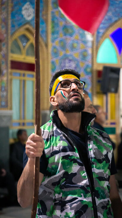 تصاویر/چهل ودو مین تجمع مردمی شهرستان آران و بیدگل در نجف ایران