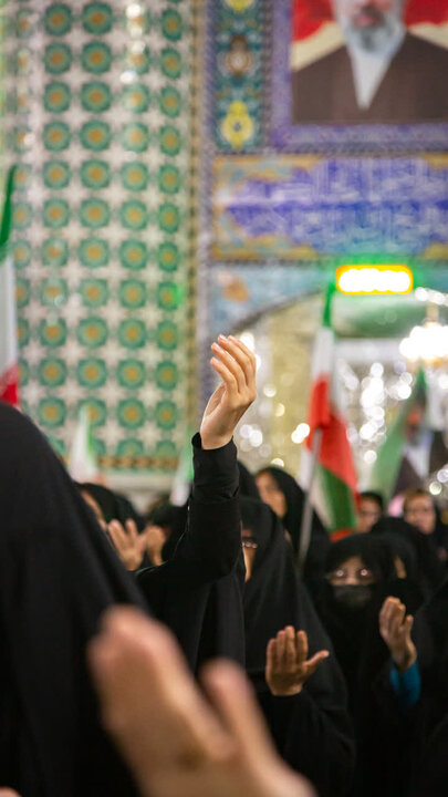 تصاویر/چهل ودو مین تجمع مردمی شهرستان آران و بیدگل در نجف ایران
