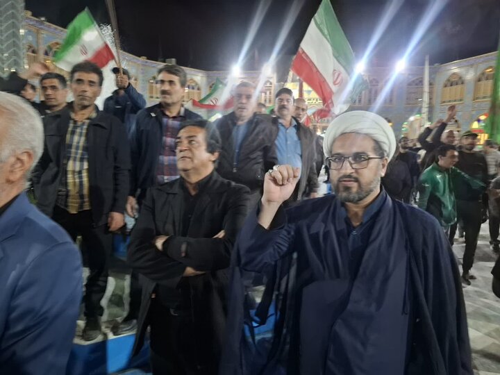 تصاویر/چهل ودو مین تجمع مردمی شهرستان آران و بیدگل در نجف ایران
