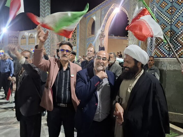 تصاویر/چهل ودو مین تجمع مردمی شهرستان آران و بیدگل در نجف ایران