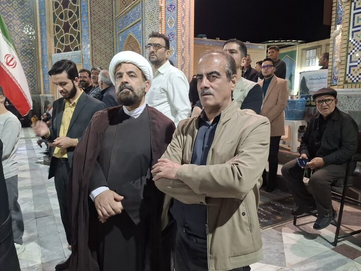 تصاویر/چهل ودو مین تجمع مردمی شهرستان آران و بیدگل در نجف ایران