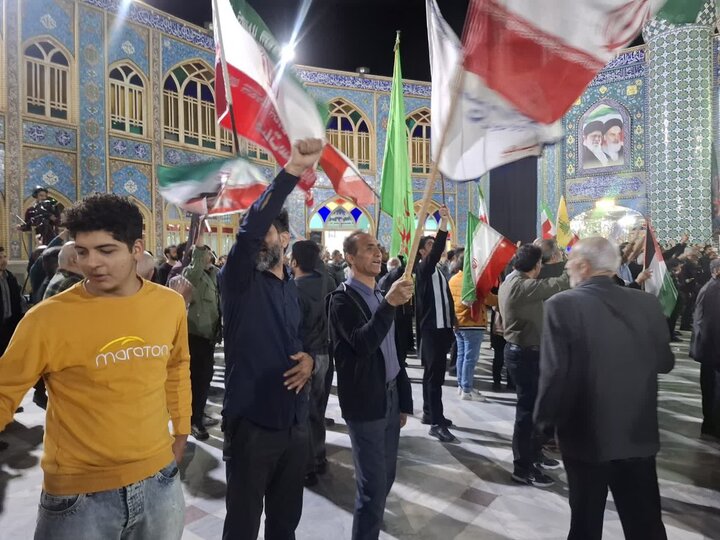 تصاویر/چهل ودو مین تجمع مردمی شهرستان آران و بیدگل در نجف ایران