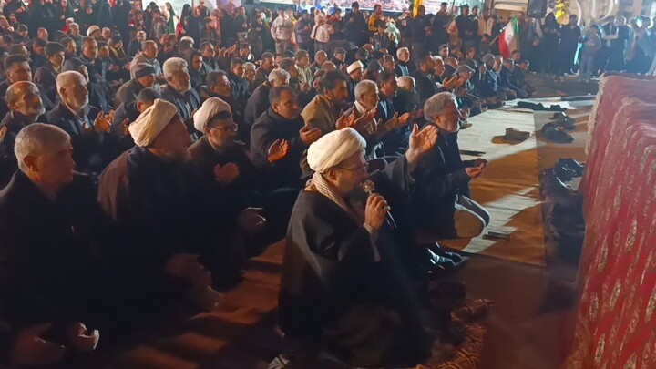 تصاویر/ اقامه نماز استغاثه به امام زمان(عج) در خرمدره