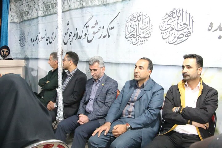 تصاویر/ حضور دانش‌آموزان با نیازهای ویژه در ششمین شب حسینیه "شجره طیبه" در سمنان