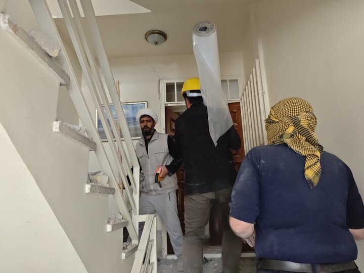 تصاویر/ خدمت رسانی گروه جهادی مؤسسه فرهنگی امیرالمومنین(ع) کاشان درتهران