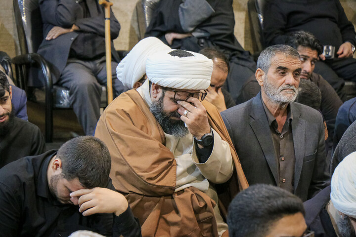 تصاویر/ مراسم ختم طلبه بسیجی شهید محمد توکلی در قم