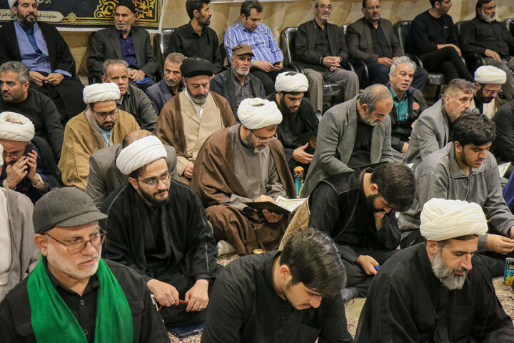 تصاویر/ مراسم ختم طلبه بسیجی شهید محمد توکلی در قم