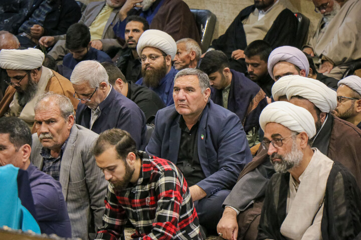 تصاویر/ مراسم ختم طلبه بسیجی شهید محمد توکلی در قم