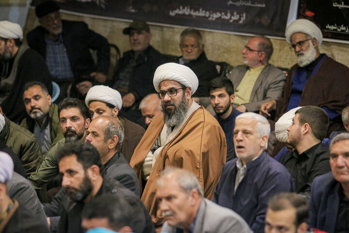 تصاویر/ مراسم ختم طلبه بسیجی شهید محمد توکلی در قم