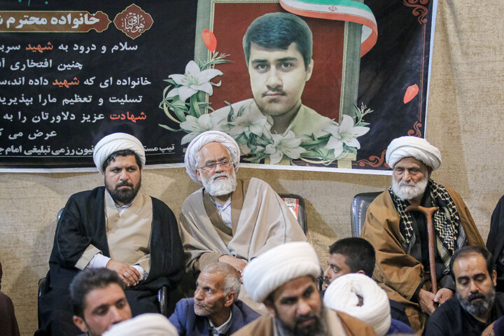 تصاویر/ مراسم ختم طلبه بسیجی شهید محمد توکلی در قم