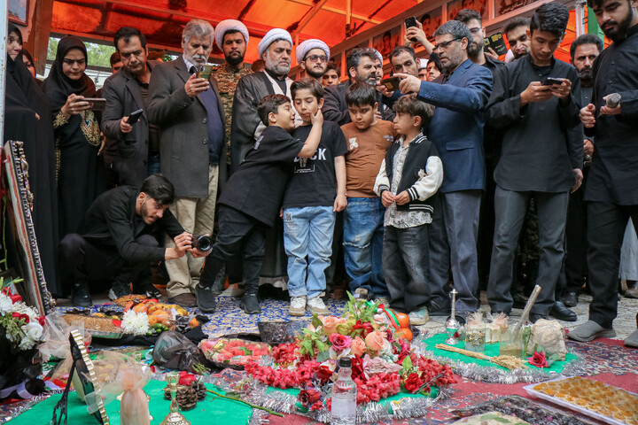 تصاویر/ مراسم ختم طلبه بسیجی شهید محمد توکلی در قم