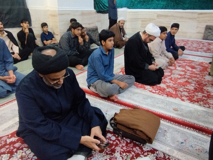تصاویر/ دیدار مدیر حوزه علمیه سیستان و بلوچستان با طلاب شهرستان زهک