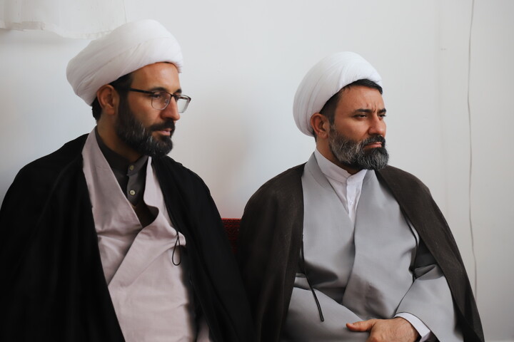 تصاویر/سرکشی نماینده ولی فقیه و مدیر حوزه علمیه کردستان از روحانیون شهرستان کامیاران