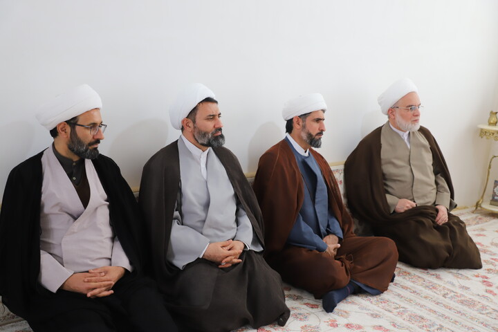 تصاویر/سرکشی نماینده ولی فقیه و مدیر حوزه علمیه کردستان از روحانیون شهرستان کامیاران