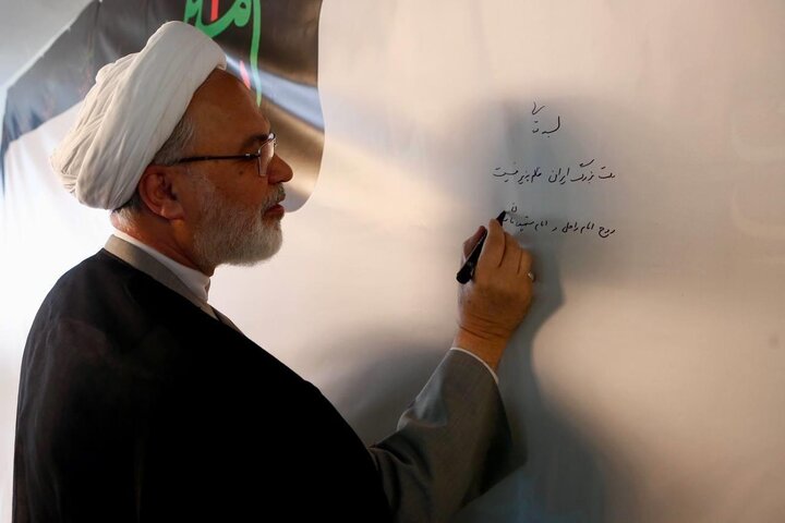 تصاویر/ سوگ شهادت «امین ملت ایران»
