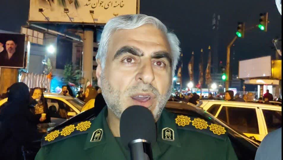فیلم | سخنان فرمانده سپاه ناحیه آمل در تجمع شبانه