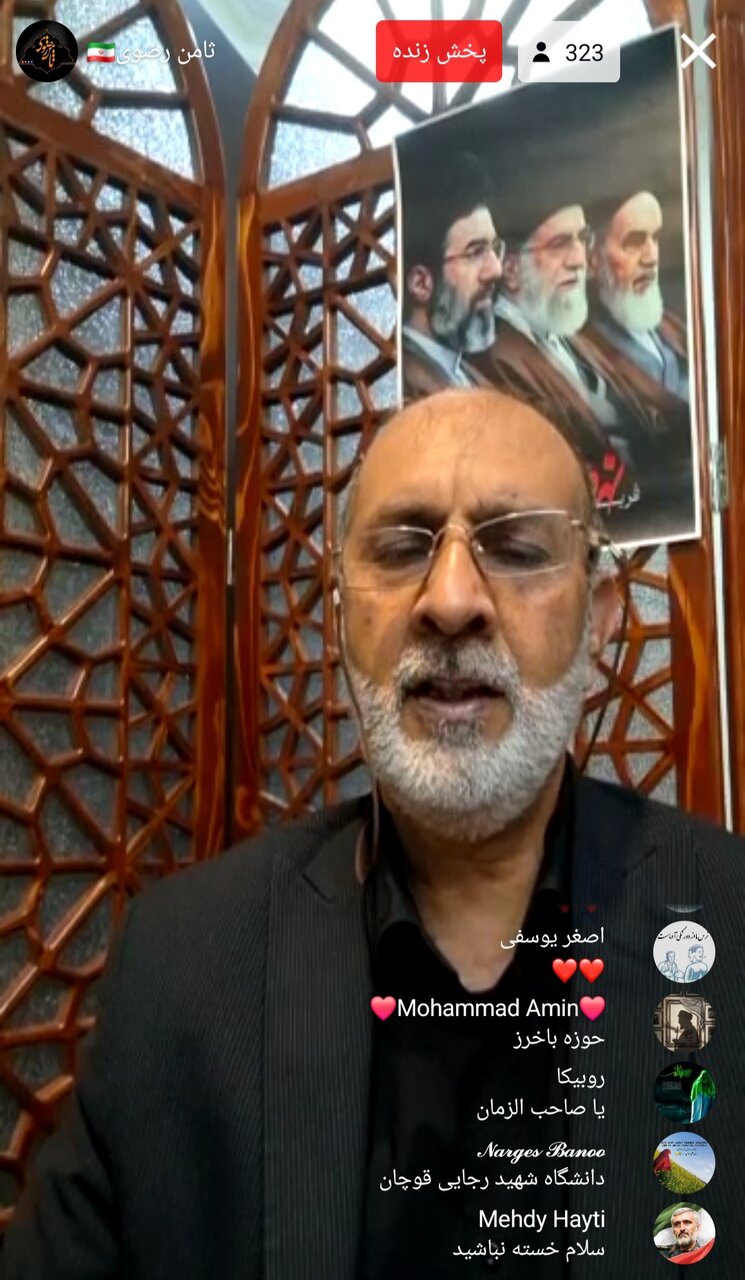سردار سنایی راد در نشست مجازی در جمع فعالان رسانه ای وبسیجی