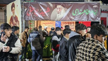 تصاویر/ فعالیت موکب مدرسه علمیه امام علی علیه السلام سلماس در ایام جنگ رمضان