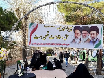 فعالیت‌های فرهنگی و خدمت‌رسانی موکب بانوان طلبه سلماس در ایام جنگ رمضان +تصاویر