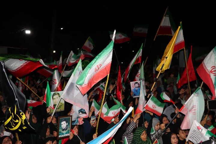 تصاویر/ حضور نماینده ولی فقیه در استان مازندران، در تجمع مردمی روستای  قندارخیل شهر میاندرود