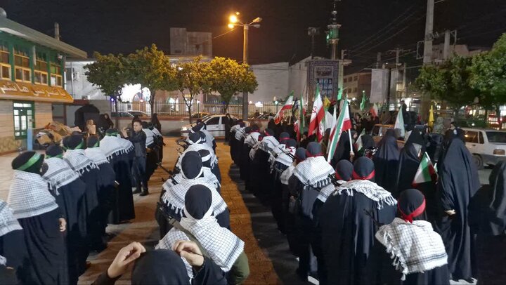تصاویر/ رژه اقتدار بانوان جویباری