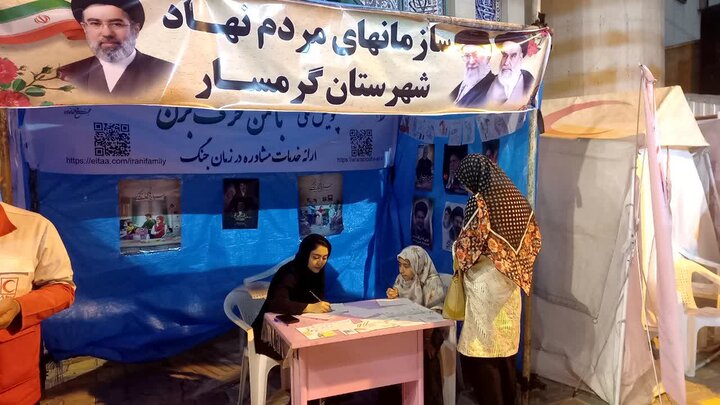 تصاویر/حضور بی‌نظیر چندین هزار نفره گرمساری در شب های اقتدار این شهرستان