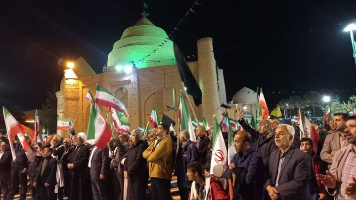 تصاویر/ اجتماع امت انقلابی شهرستان دامغان درعزای رهبرشهیدومیثاق بارهبررشید