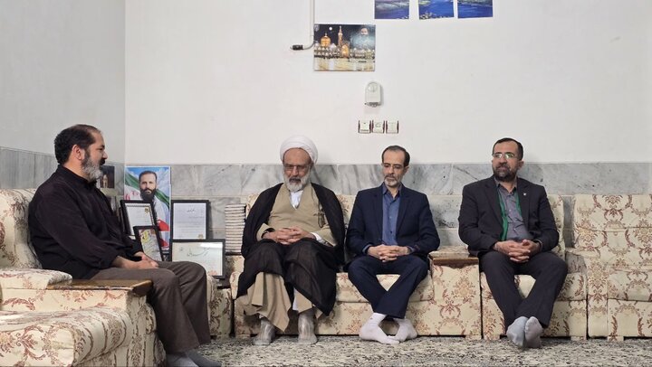 پاسداشت مقام شامخ شهید محسن زارع در دیدار با خانواده معظم ایشان