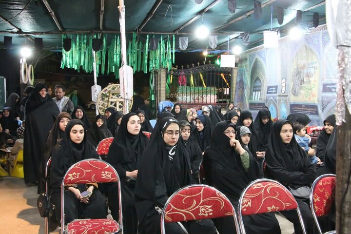 هفتمین شب حسینیه «شجره طیبه» با مشارکت دانشجومعلمان پردیس الزهرا(س)