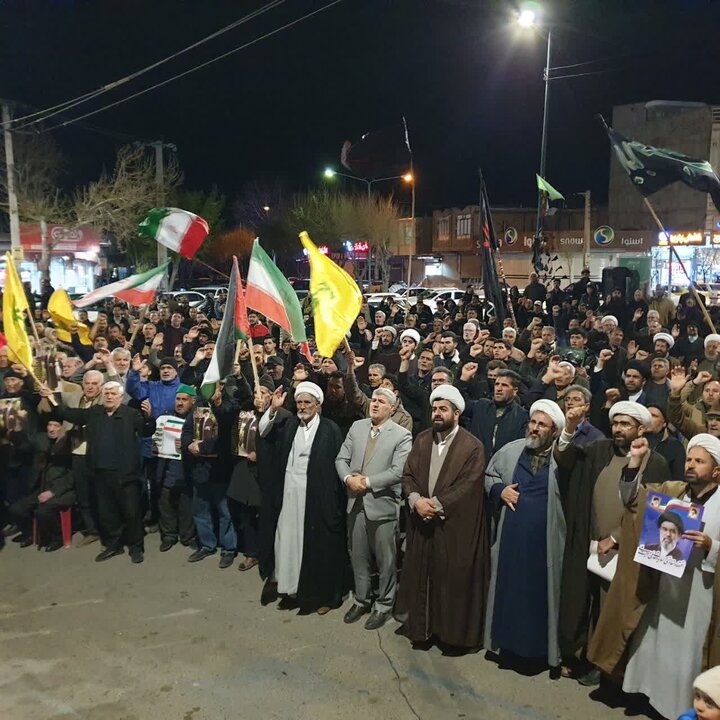 تصاویر/ تجمع حمایتی مردم چایپاره از نظام اسلامی
