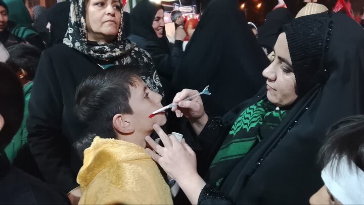 تصاویر/ فعالیت موکب مدرسه علمیه خواهران شهرستان شاهین دژ