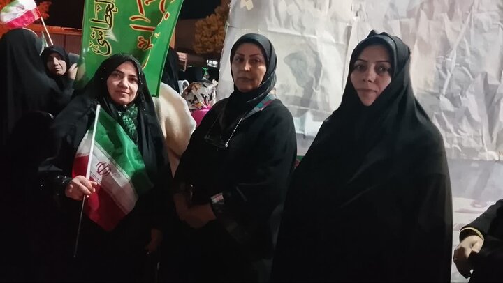 تصاویر/ فعالیت موکب مدرسه علمیه خواهران شهرستان شاهین دژ