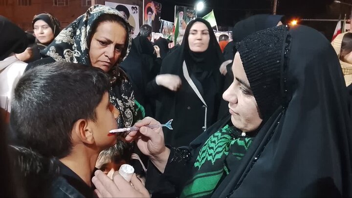 تصاویر/ فعالیت موکب مدرسه علمیه خواهران شهرستان شاهین دژ