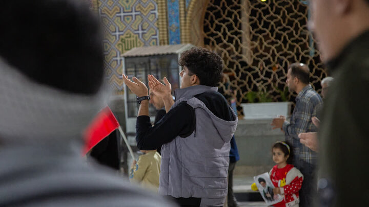 تصاویر/چهل و سومین تجمع مردمی شهرستان آران و بیدگل در نجف ایران